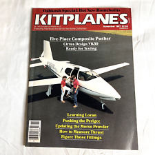Kitplanes Magazine Aviation Flight Vintage November 1987 picture
