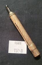 ThriftCHI ~ Antique Gold Retractable Pen picture