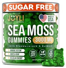 Organic Sea Moss Gummies for Adults & Kids with Bladderwrack & Burdock Root picture