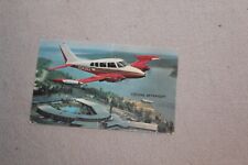 Original 1961 Cessna Skyknight Aircraft Promo SMALL Business Card 2.5