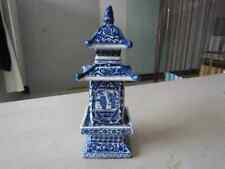 Old Collecting Antique Chinese Blue and White Porcelain Layered Tower Vases picture