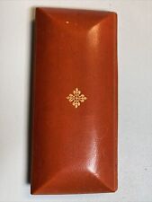 Original Vintage 1960s/70s Patek Philippe ‘Coffin” Watch Box Case (Only).Cognac picture