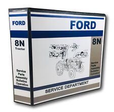 Ford 8N Tractor Master Service Repair Manual Parts Catalog Operators 886Pg picture