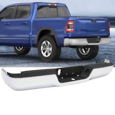 Complete Steel Chrome Rear Bumper Assembly for 2009-2018 Dodge RAM 1500 Classic picture