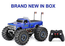 New Bright (1:10) Bigfoot Battery R/C Monster Truck Lights & Sound (Blue) - BNIB picture