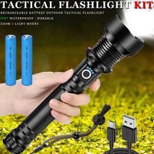 Rechargeable 900000 High Lumens LED Flashlights,XHP90.2 Super Bright Flashlight picture