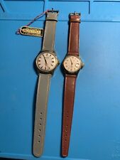 Vintage pair of men's/women's MORTIMA watches, a Deluxe & Datomatic, New,France picture