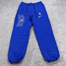 [DH9219-495] Men's Nike 76ers 75th Anniversary Basketball Joggers Blue Size Vary picture
