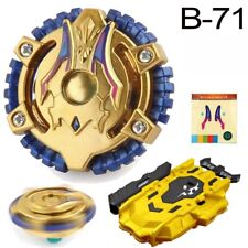 Burst Beyblade B-71 Spinning Top Acid Anubis.YO Gold Gyro With Launcher XMAS picture
