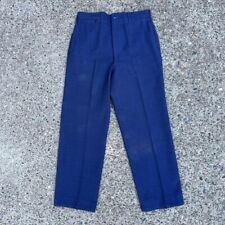 Intage 1940s 1950s Wool Gabardine Officers Trousers Size 34x31 picture