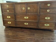 Gorgeous Vintage Drexel Heritage Dresser / Buffet Heavy Solid Wood picture