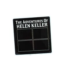 Adventures of Helen Keller - Needle Minder - Magnet - Cross Stitch - Acrylic picture