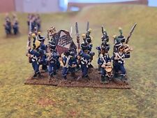 28mm French Legere Infantry Superbly Painted 12 Figs Metal Wargames Foundry picture