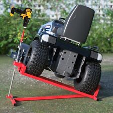 Lawn Mower Lift Jack - 882 lbs Capacity for Tractors and Zero Turn Red picture