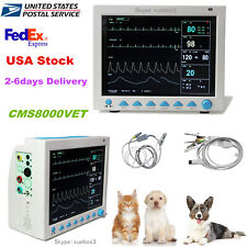 100% Warranty Vet Veterinary Vital Signs 6 Parameters Patient Monitor CMS8000 US picture