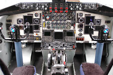 AIRPLANE COCKPIT AIRCRAFT POSTER PRINT STYLE A 24x36 HI RES 9MIL PAPER picture