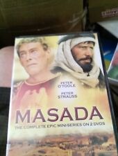 Masada (DVD, 1981, 2-Disc Set)  Non Smoking Home. Peter O'Toole, Peter Strauss picture