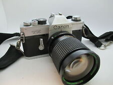 Canon TX 35mm SLR Film Camera with MF Zoom Lens *Working Tested* picture