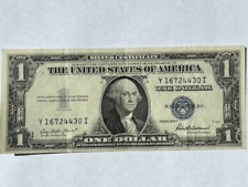 Series 1935 F One Dollar $1 Blue Seal Silver Certificate Note US federal bill picture