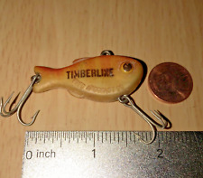 Arbogast Vintage Tru Shad Rare Lure Military Stencil Timberline Advertising Wow picture