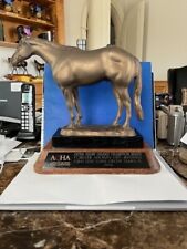 Marrita McMillian Signed Bronze Horse Sculpture 2004 AQHA Grand Champion Mare picture