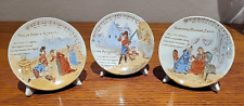 Rare French Miniature Song Plates, Paste Porcelain picture