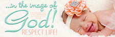 In The Image Of God Pro-Life Bumper Sticker picture
