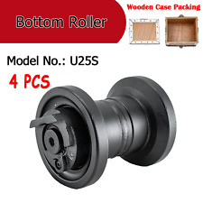 2pc Track Bottom Roller For Kubota U25S Excavator Undercarriage Heavy Duty Black picture