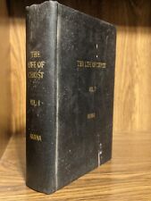 Antique 1871 The Life Of Christ by Rev. William Hanna Hardcover picture