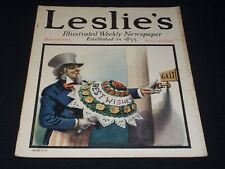 1915 DECEMBER 23 LESLIE'S ILLUSTRATED MAGAZINE - BEST WISHES COVER - E 5551 picture