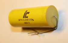 2 pcs. 225MWR400K 2.2uF 400V 10% Axial FILM Metalized Polypropylene Capacitor picture