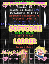 Sigon's Complete Steel 6 Pieces🌺Diablo 2 D2R Softcore LADDER🌺PC-SWITCH-PS-XBOX picture