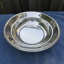 Vintage Sterling Silver Candy Dish Soup Bowl Made By Alvin 9 1/4” Dia Beautiful picture