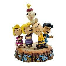 Jim Shore Peanuts 65 Years HOORAY Charlie Brown Snoopy Woodstock Lucy Sally RARE picture