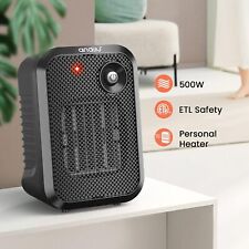 500W Space Electric Portable Small Heater for Home & Office Indoor Use Noiseless picture