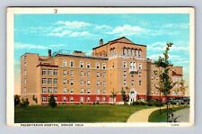 Denver CO-Colorado, Panoramic Presbyterian Hospital, Antique Vintage Postcard picture