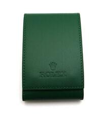 New Genuine Rolex Green Leather Travel Storage Protection Service Premium Pouch picture