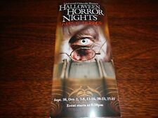 Universal Orlando resort Halloween Horror Nights tales of terror brochure 2005 picture