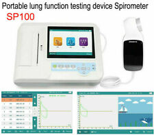 SP100 Digital Spirometer LCD Lung Function Pulmonary Device Breath Diagnostic picture