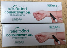A Set Of 2 Reliefband Technologies Conductivity Gel, Clear, GP-1 First Aid picture