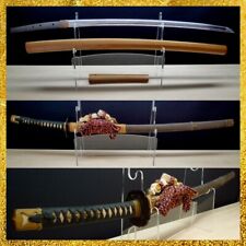 Japanese Sword Katana Tachi Koshirae Shirasaya 33.46 in Antique Real 備前国長船祐定 picture