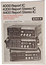 UHER 4000 , 4200,4400 Sales Brochure Report Stereo IC Report IC Great Condition picture
