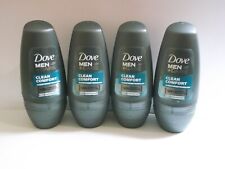 (4) Dove Men Care Clean Comfort Roll-On Deodorant Antiperspirant 50 ml each picture