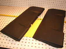 Mercedes 95-99 W140 SEDAN S600 AMG rear seat deck Leather wrapped Black 2 Covers picture