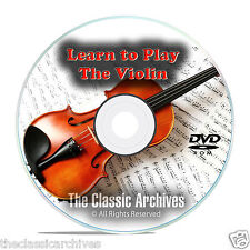 Learn How To Play the Violin, Fiddle Beginner Instruction Tutorial Video DVD E93 picture
