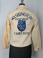 50s Dan River Crown zipper USA 14 Washington Cadet Band court house jacket picture