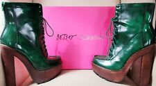 Betsey Johnson Vintage High Heel Boots picture