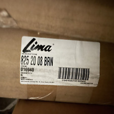 Lima 825 Series steel return floor grille. Brown. 20x08 BRN (016940) picture