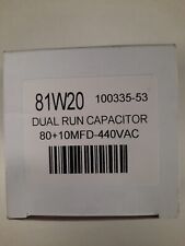 LENNOX/DUCANE/ARMSTRONG 80+10MFD 440V DUAL ROUND CAPACITOR 100335-53 - 81W20 picture