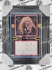Twisted Sister 1986 Official Birthday Calendar Signed By Dee Snider JSA COA picture